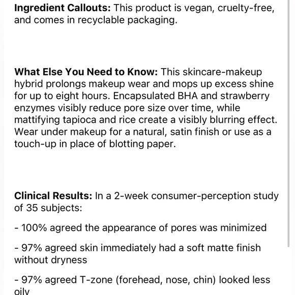 GLOW RECIPE STRAWBERRY 🍓 BHA PORE - SMOOTH BLUR DROPS SERUM NWT - Picture 11 of 11